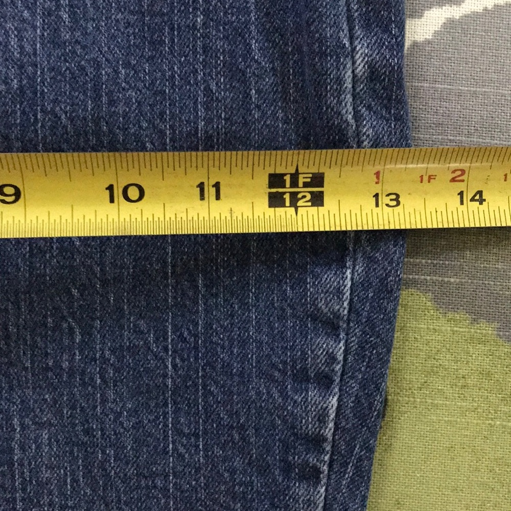 Blue jeans Capri pants